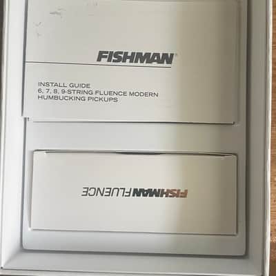 Fishman Open Core Modern Bridge & Neck 7-String- Black with wiring and pots image 2