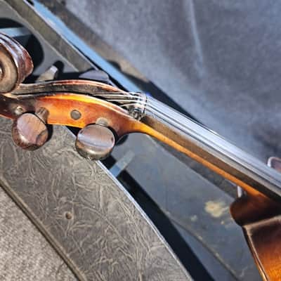 Vintage National Inst size 3/4 violin with case. USA. Good Condition. image 5