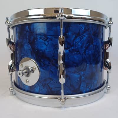 Premier 20,12,16" Blue Pearl Drum Set 3Ply Birch+Die-Cast-Rims Vintage 60s#54 UK image 10