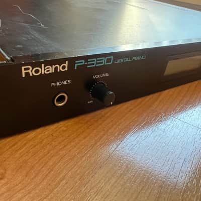Roland P-330 Digital Piano Rackmount Sound Module 1988 - 1989 - Black