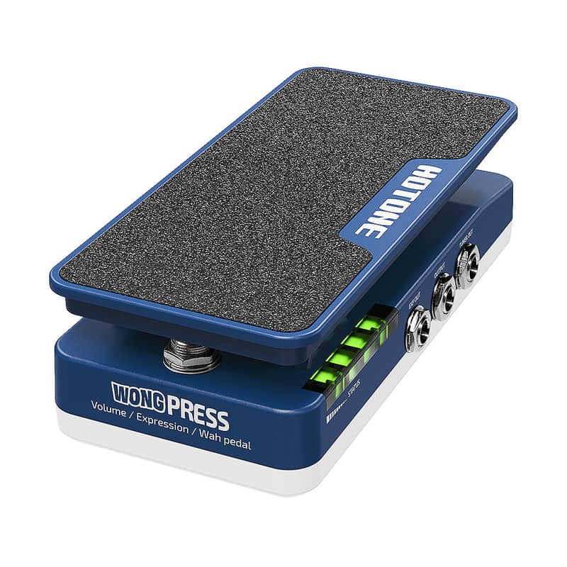 HOTONE Cory Wong Signature Press Pedal 4 in 1 Switchable Wah & Active Volume & Passive Expression Effects Pedal with Visible Pedal Position Indicators (Shipping from US/EU local warehouse) image 1