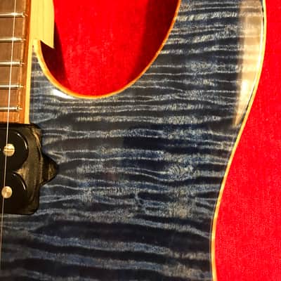 Suhr Modern Pro M7 Trans Whale Blue with G & G fitted hard case + tools image 7