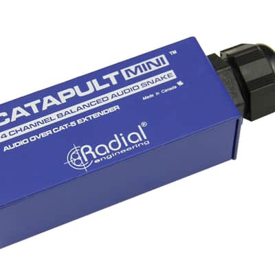 Radial Catapult Mini RX Cat 5/6 Audio Snake Module with Male XLR Connectors image 5