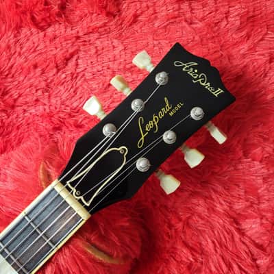 Aria Pro II LS-800VD Leopard Model 1980 - Brown Sunburst (Tobacco Burst) - Les Paul Standard - Flame Top - Made In Japan - MIJ image 8
