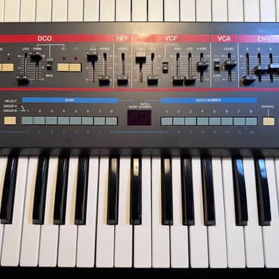 Roland Juno-106 fully refurbished and restored by Electronic Innovations, incredible physical condition image 3