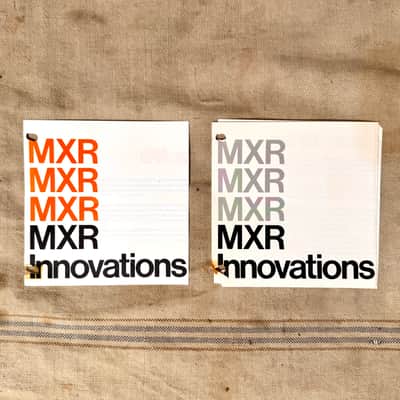 Vintage 1970's MXR Phase 90 & Noise Gate Line Driver Pamphlets-Paperwork-Flyers image 2