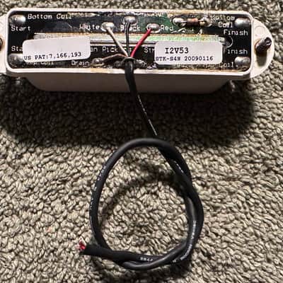 Seymour Duncan STK-S4n Stack Plus Strat Neck Pickup - White image 2