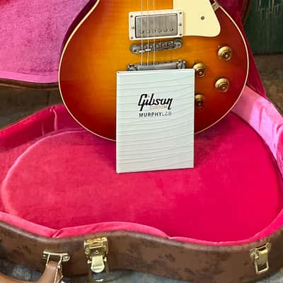 Gibson 1959 Les Paul Standard Reissue Ultra Light Aged Sunrise Teaburst w/ OHSC image 23