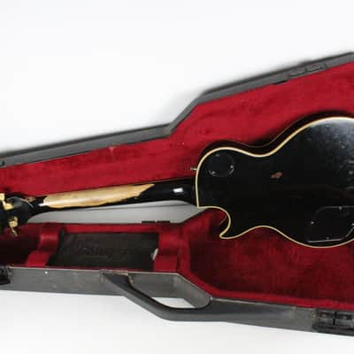 1979 Vintage Gibson Les Paul Custom 3-Pickup "Black Beauty" All Original Ebony 1970's OHSC Manual image 2