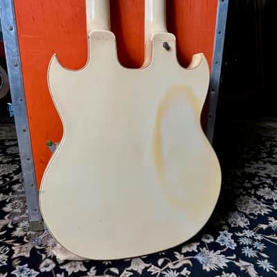 Gibson EDS-1275 Double 12 Hollowbody 1961 White (Super Rare) image 9