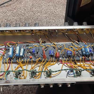 1965 Fender Pro Reverb 2-Channel 40-Watt 2x12" Guitar Combo 1965 - 1967 - Black Panel image 9