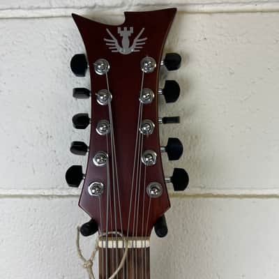 Fortaleza F1 bajo Quinto 10 string Barritone acoustic guitar 2023 - Cedar paracho gabbanelli image 5