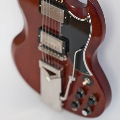 Gibson Custom Shop 60th Anniversary '61 Les Paul SG Standard 2021 - Cherry Red image 3