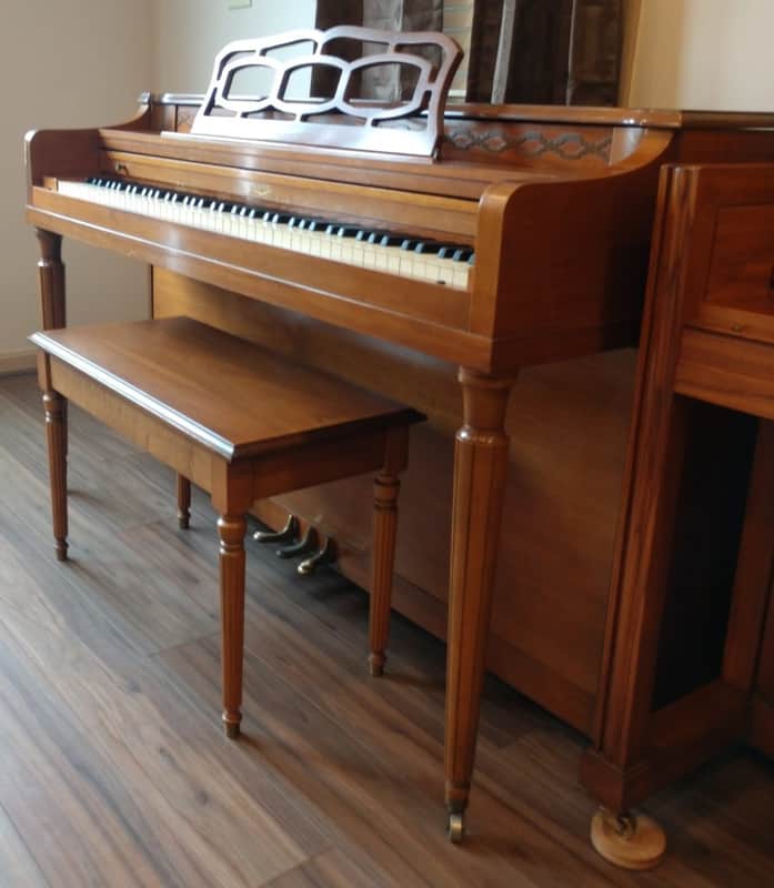 Winter Spinet 1961 Pecan | Reverb