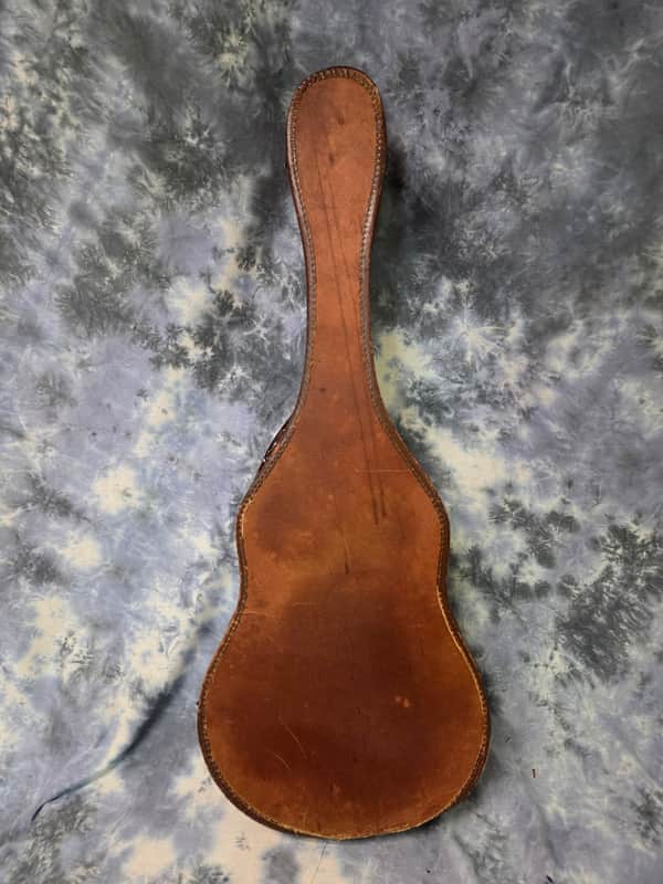 Vintage RARE 1950's Gibson Geib Tan Brown J45 J50 Soft Shell Guitar Case image 1