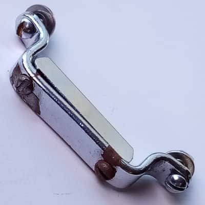 *Duplex Spirit St Louis Butt Plate Chrome 2 3/8" Vintage 30s Snare Drum Part USA image 1