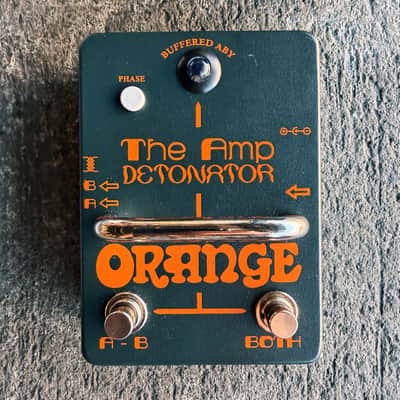 Orange Amp Detonator Buffered Active ABY Switcher 2010s - Black image 1