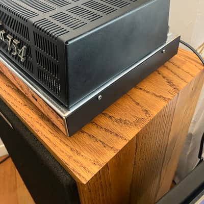 McIntosh MC754 100-Watt Stereo Solid State Power Amplifier 1988 - 1992 - Black image 7