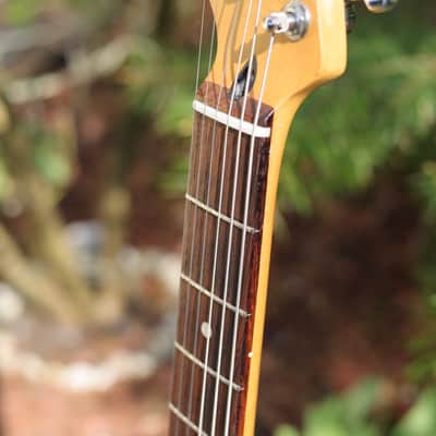 Fender Stratocaster White 1993 Left Handed Kurt Cobain Strat Japan Nirvana Guitar + Hotrail image 15