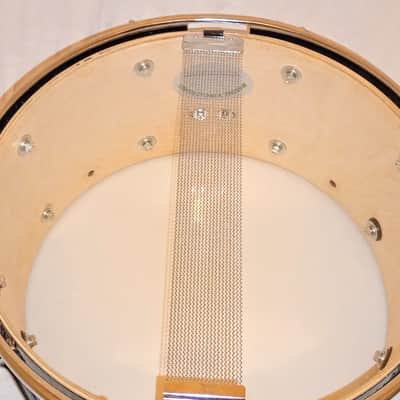 MARTIAL PERCUSSION "TALL BOY" UTILITY PROTOTYPE SNARE DRUM (IVS MODEL) 14X6.5" - WALNUT LACQUER -FREE SHIP TO CUSA! image 8