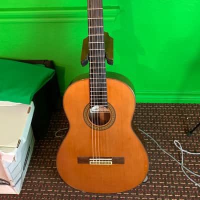 Yamaha GC-10A Solid Cedar Top 1981 Natural with humicase image 3