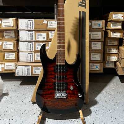 Ibanez Gio GRX70QA Electric Guitar - Sunburst image 1