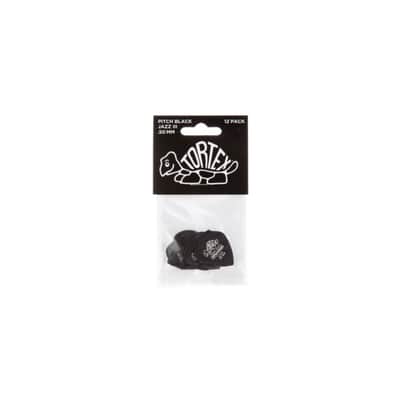 Dunlop Tortex Pitch Jazz Picks 0.50 12-Pack, black - Set of Picks image 3