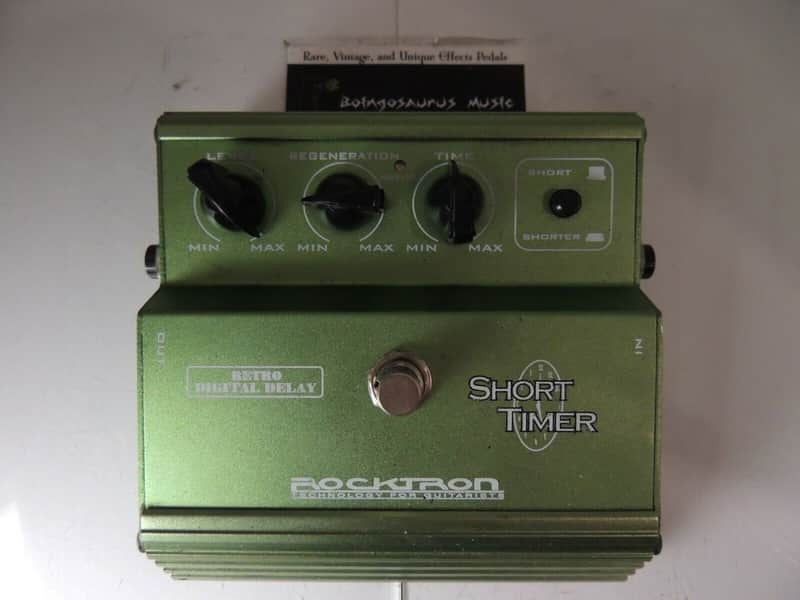 Rocktron Short Timer Retro Digital Delay Effects Pedal Free USA Shipping image 1