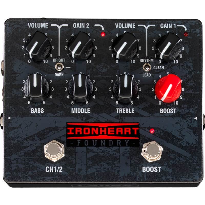 Laney	Ironheart Foundry Loudpedal 2-Channel 60-Watt Guitar Amp Pedal image 1