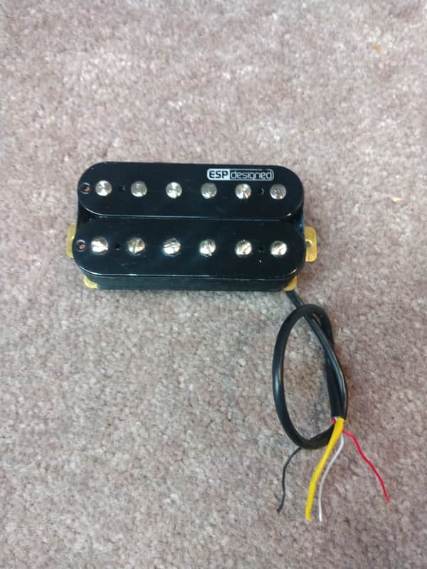 ESP Designed G&B Black Bridge Pickup 14.55K image 1