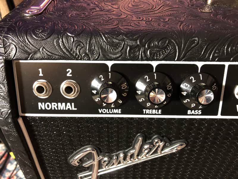 Fender Deluxe Reverb Reissue 65 Amplifier With Western Tolex covering image 1