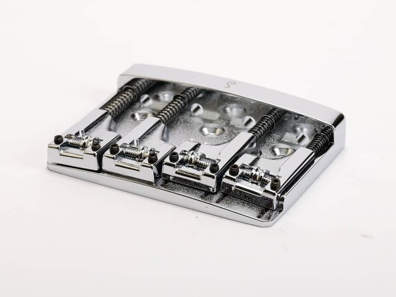 Schaller 3D-4 Bass Bridge 4-String Chrome, NOS image 1