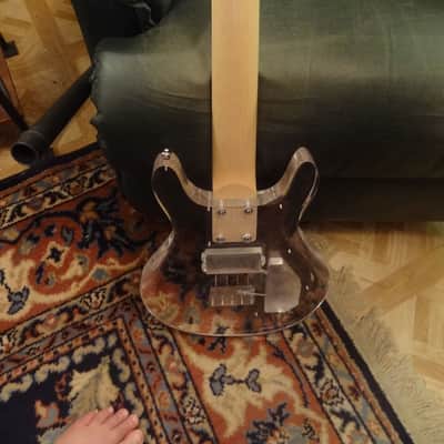 Left Handed 2017 Acrylic Bass guitar image 12