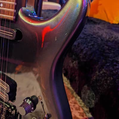 Fender Heartfield EX1 1989 MIJ Fujigen - EX-1 Black Pearl Burst Gotoh Floyd Rose Made in Japan image 9