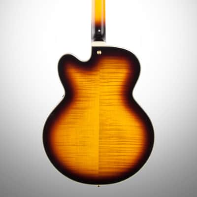 Ibanez Artcore Expressionist AF95FM Hollowbody Electric Guitar, Antique Yellow Sunburst image 6
