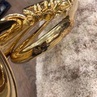 Yamaha YEP-201 Standard Euphonium 2010s - Lacquered Brass image 8