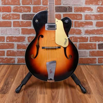 Gretsch 6124 Single Anniversary Model Shaded Golden Sunburst 1960 w/OHSC image 4