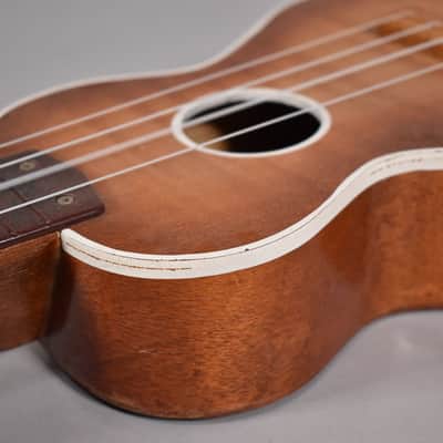 1950's Harmony Soprano Ukulele Sunburst Project For Repair image 10