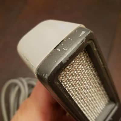 Electro-Voice 927 Webcor Crystal Slim Mic Hi-Z Lo-Fi RCA out or 727 Ceramic 1960 - light and dark grey image 10