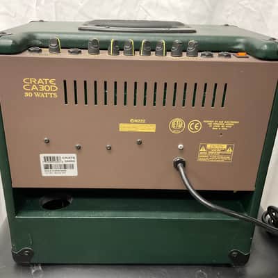 Immagine Crate Taos CA30D 30-Watt 1x8" Acoustic Guitar Combo with DSP Effects 2000s - Green - 4