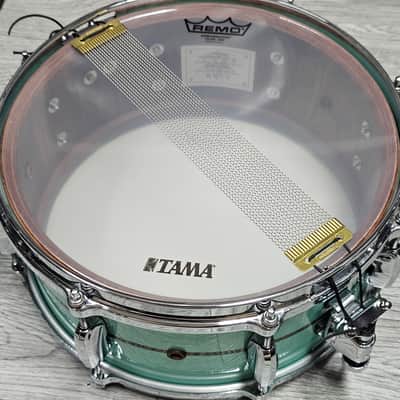 Tama TBS136S Star Series 13"x 6" Bubinga Snare in Grand Aqua Blue image 10