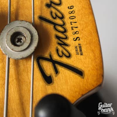 American Fender Precision 1978 USA Black image 4