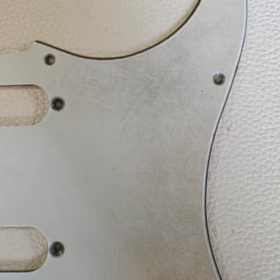 Fender Stratocaster Aged Relic 3 ply Pickguard Parchment 62 59-62 image 3