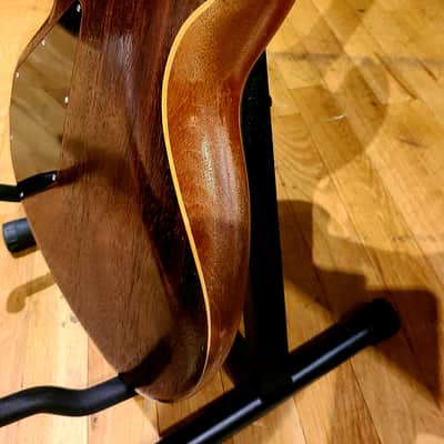 Wal Mk1 1985 Brazilian Mohogany Core Padauk Facings Indian Ebony Fingerboard - Near Mint Condition image 5