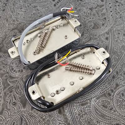 Fender Squier "Atomic" SQR series Humbucker Pickup SET in Chrome!  Neck & Bridge, Contemporary Jaguar HH. (SKU: A2-3-4) image 3