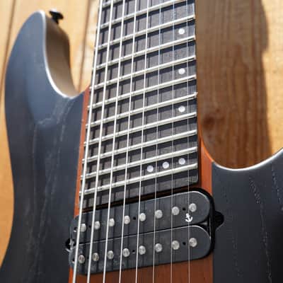 Schecter DIAMOND SERIES C-8 Rob Scallon Satin Dark Roast 8-String Electric Guitar image 10