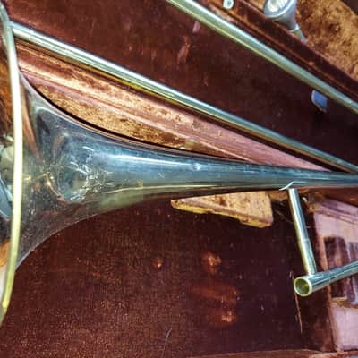 Olds Ambassador Trombone, USA, Brass with Case and Mouthpiece image 19