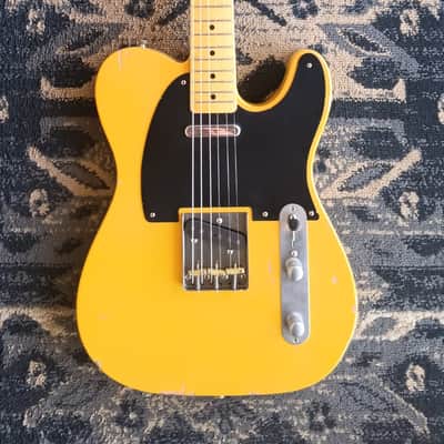 Nash T-52 - Boat V Neck - Lollar Pickups - 2005 - Light Aging Butterscotch Blonde image 1