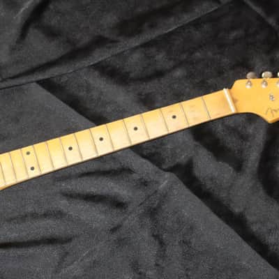 2018 Fender American Vintage '50s AVRI Relic Stratocaster Maple Neck image 6