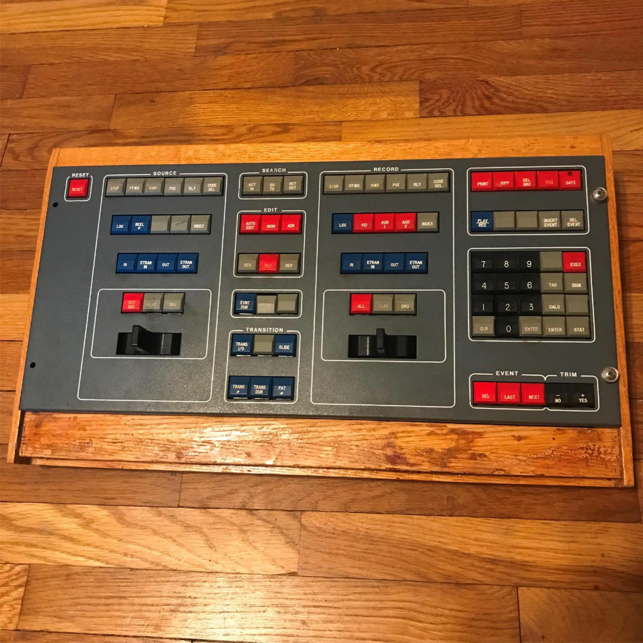 Reed To Reel Midi Controller Tape Analog Board SCSI Wood Casing Project — main photograph